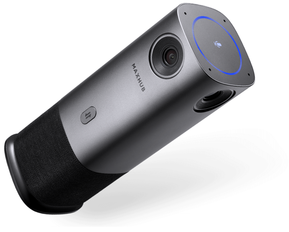 MAXHUB UC M40 All-in-One Panoramic Video Conferencing Camera with UltraHD  4K 360 Degree Field of View for Medium Rooms