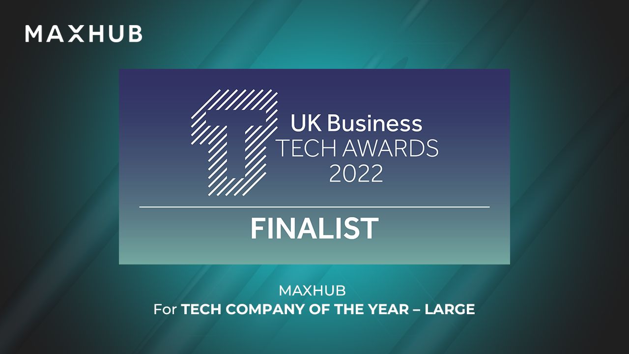 MAXHUB ha sido preseleccionado para los premios UK Business Tech Awards