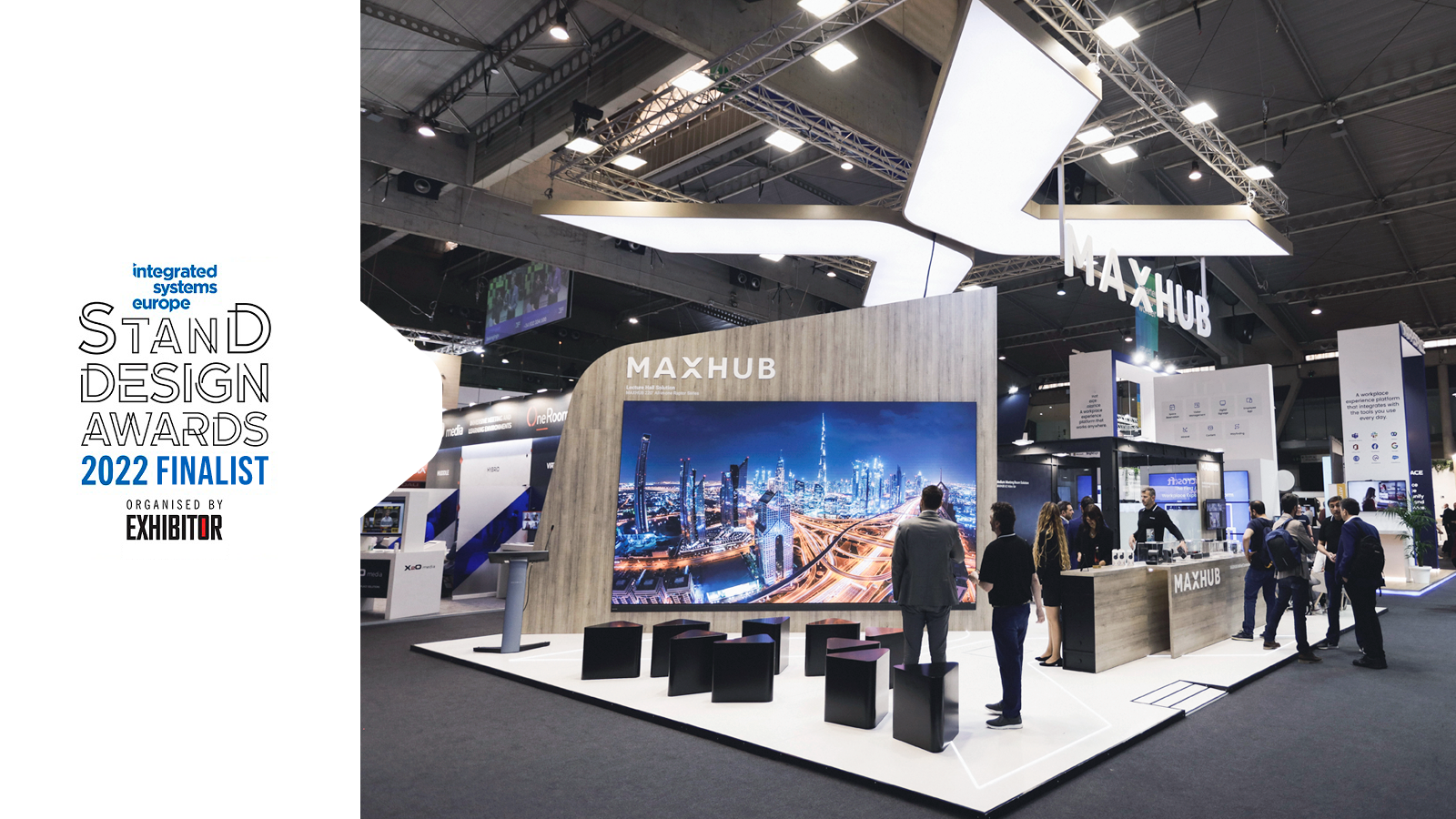 MAXHUB won the ISE 2022 Stand Design Awards